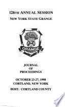 Journal of the Proceedings of the ... Annual Session ...