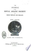 Journal of the Royal Asiatic Society of Great Britain and Ireland