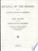 Journal of the Senate of the United States of America