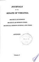 Journal of the Senate of Virginia