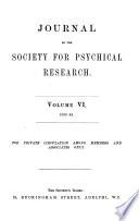 Journal of the Society for Psychical Research