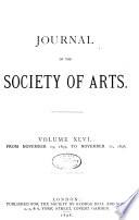 Journal of the Society of Arts