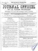 Journal officiel de la Guinee francʹaise