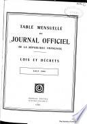 Journal officiel de la République française