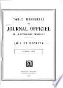 Journal officiel de la République française