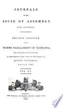 Journals of the House of Assembly (with Appendices)