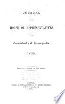 Journals of the House of Representatives of Massachusetts