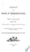 Journals of the House of Representatives of New Zealand