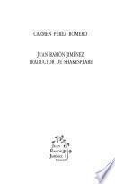Juan Ramón Jiménez traductor de Shakespeare