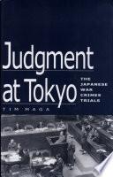 Judgment at Tokyo