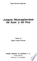 Juegos nicaragüenses de ayer y de hoy