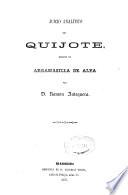 Juicio analítico del Quijote