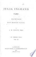 Julia Ingrand. A Tale of Catholicism in Peru. From the Spanish