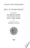 Junta de incorporaciones