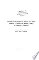 Jurasico terminal y Cretacico inferior en la region central de la provincia de Valencia y noreste de la provincia de Albacete