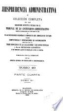 Jurisprudencia administrativa