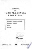 Jurisprudencia argentina