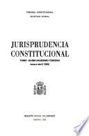 Jurisprudencia constitucional