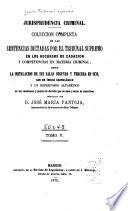 Jurisprudencia criminal