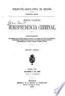 Jurisprudencia criminal