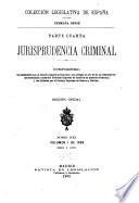 Jurisprudencia criminal