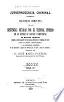 Jurisprudencia criminal