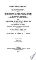 Jurisprudencia criminal