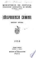 Jurisprudencia criminal