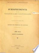 Jurisprudencia de los tribunales nacionales