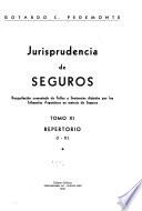 Jurisprudencia de seguros