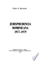 Jurisprudencia dominicana, 1977-1979