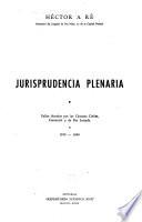 Jurisprudencia plenaria