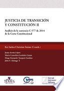 Justicia de Transición y Constitución II