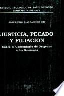 Justicia, pecado y filiación