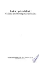 Justicia y gobernabilidad