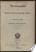 Kaiserlich-königliches Armee-Verordnungsblatt