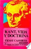 Kant, vida y doctrina