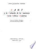 Kant y la evolución de la conciencia socio-política moderna