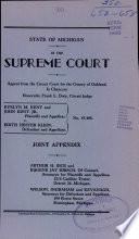 Kent v. Klein, 352 MICH 652 (1958)