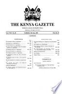 Kenya Gazette