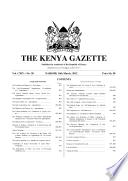Kenya Gazette