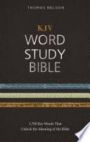 KJV, Word Study Bible, Red Letter