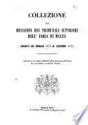 Kollezzjoni ta' deċiżjonijiet tal- qrati superjuri ta' Malta