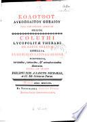 Koloythoy ... Peri tes Elenes arpages biblion