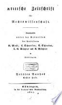 Kritische Zeitschrift für Rechtswissenschaft