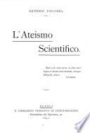L'ateismo scientifico