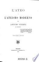 L'ateo e l'ateismo moderno