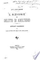L'azione nel delitto di adulterio