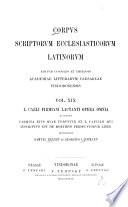 L. Caeli Firmiani Lactanti Opera omnia