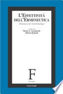 L'effettività dell'ermeneutica. Puissances de l'herméneutique